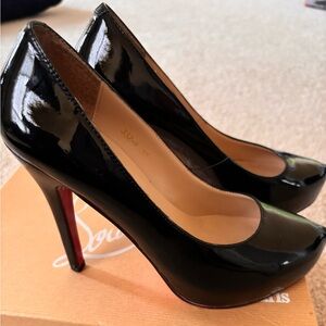 Christian Louboutin Hyper Prive 120 Patent Heels 37